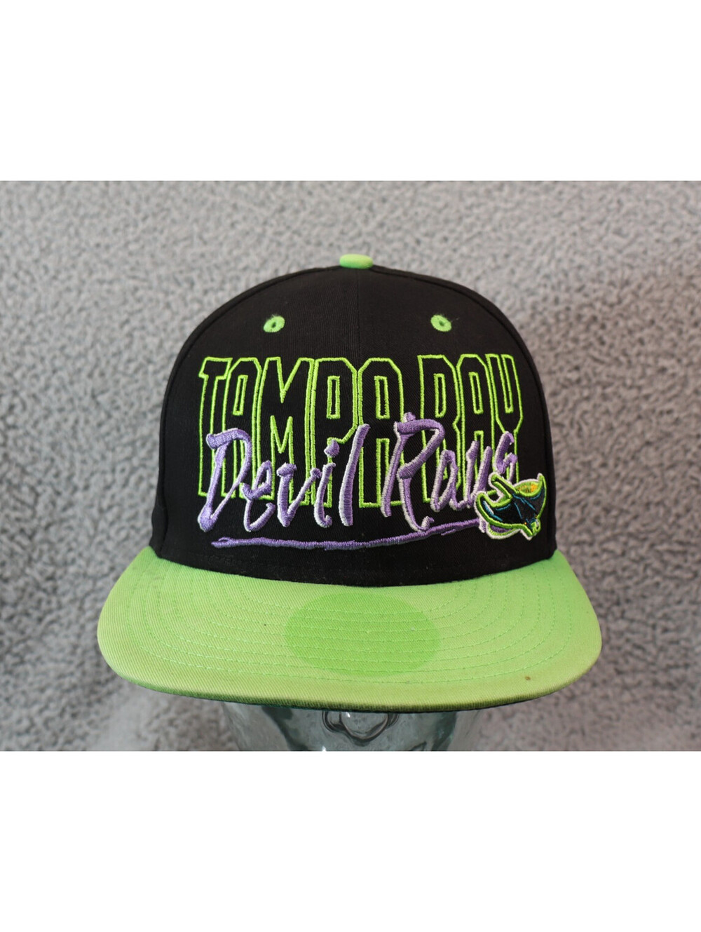 Tampa Bay Devil Rays New Era 9FIFTY Snapback Hat Black MLB